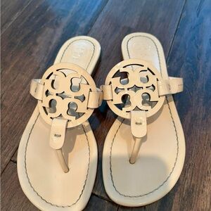 Tory Burch Cream Sandals